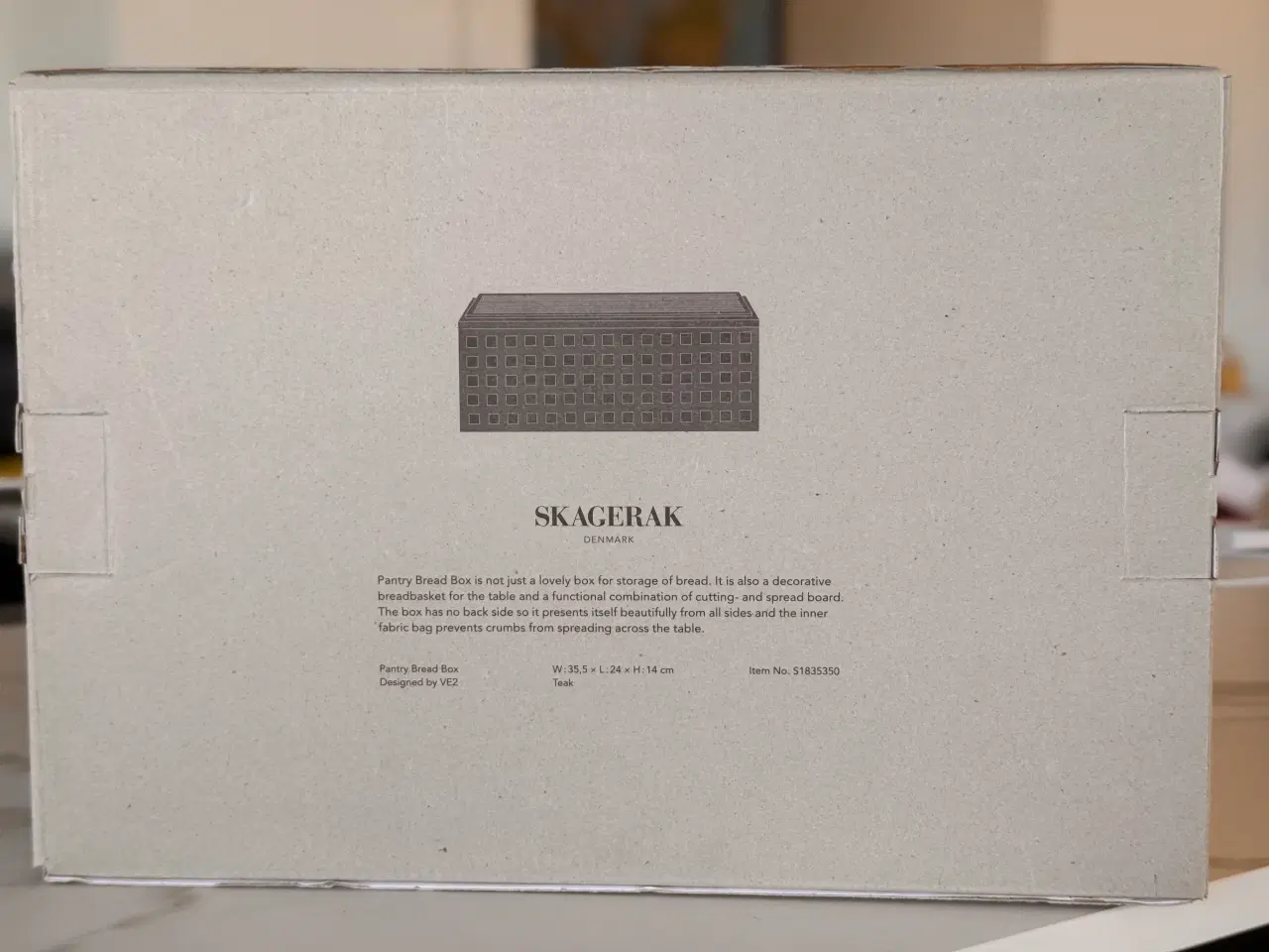 Billede 5 - Pantry Brødbox, teak