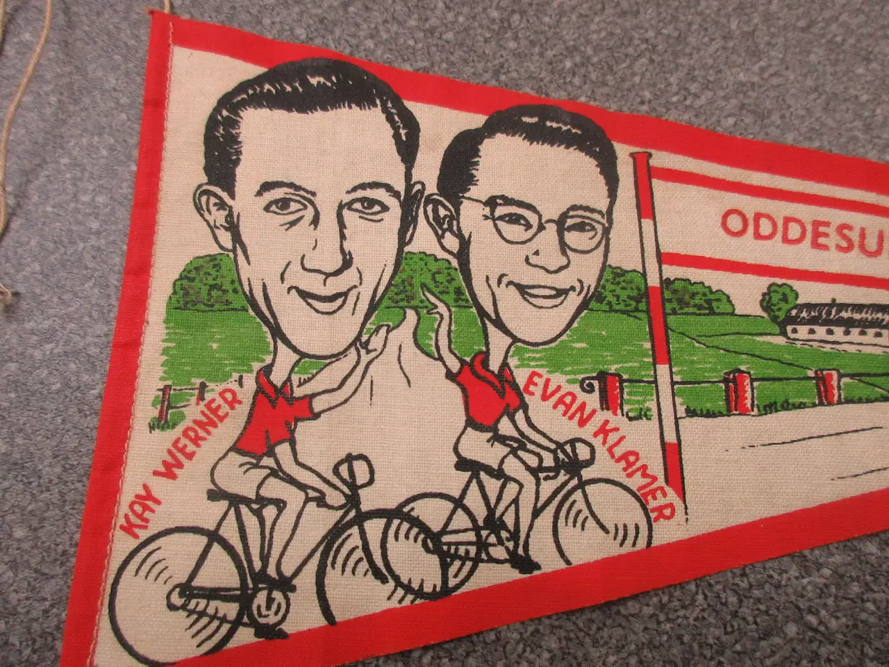 Billede 1 - Kay Werner og Evan Klamer på lille vimpel