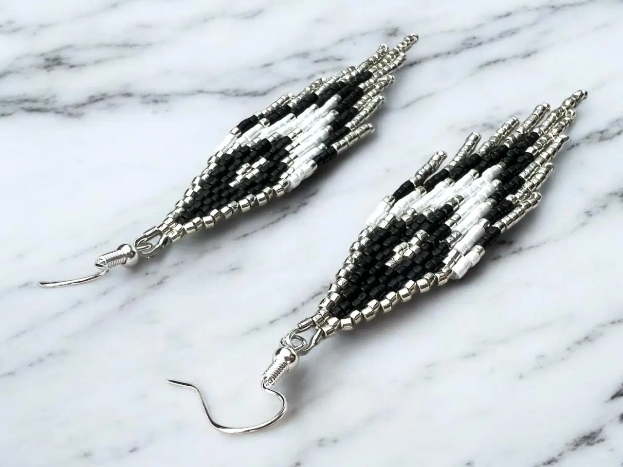 Billede 2 - Grønlandske perle øreringe