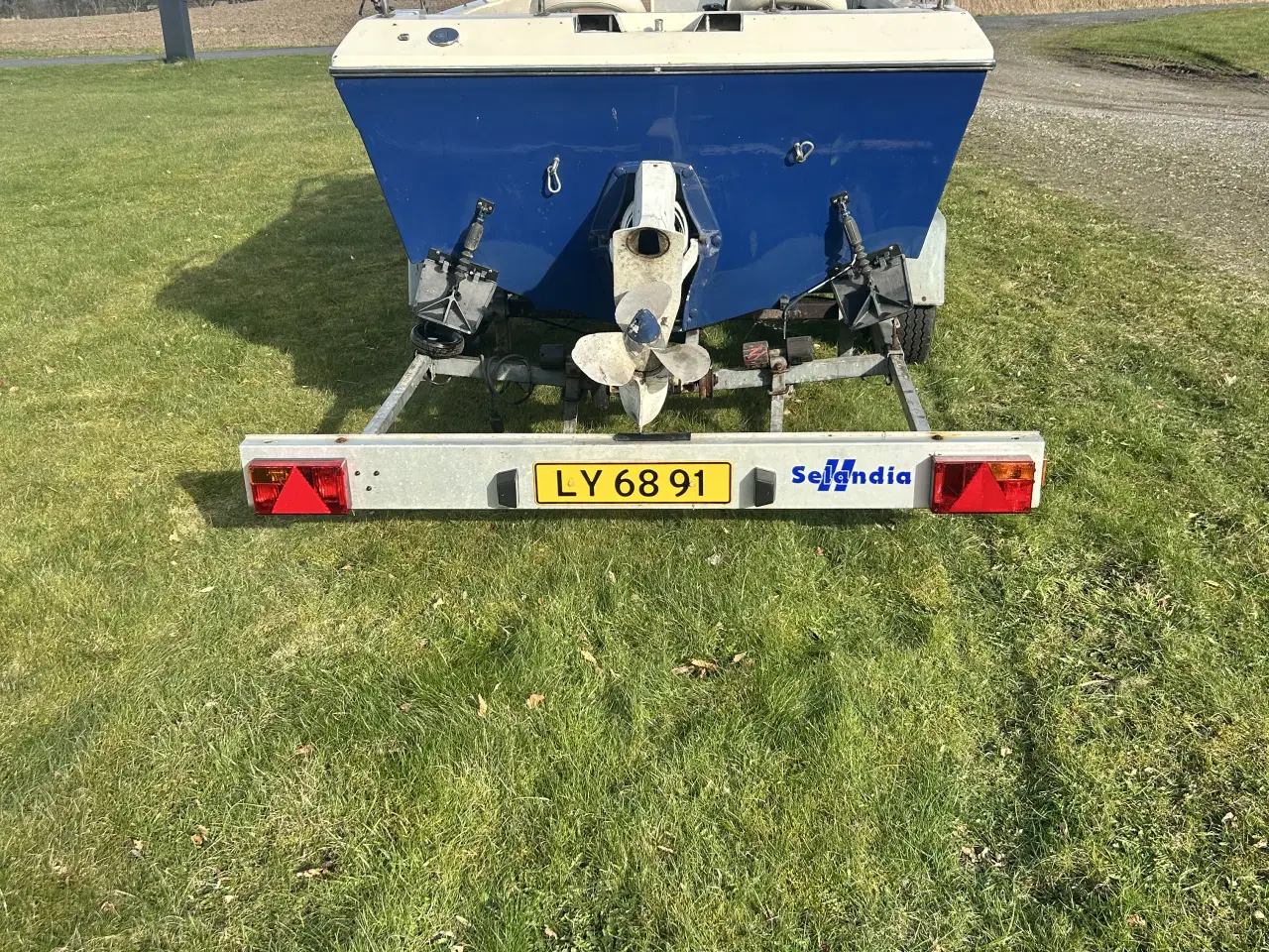 Billede 3 - Retro motorbåd med Trailer 