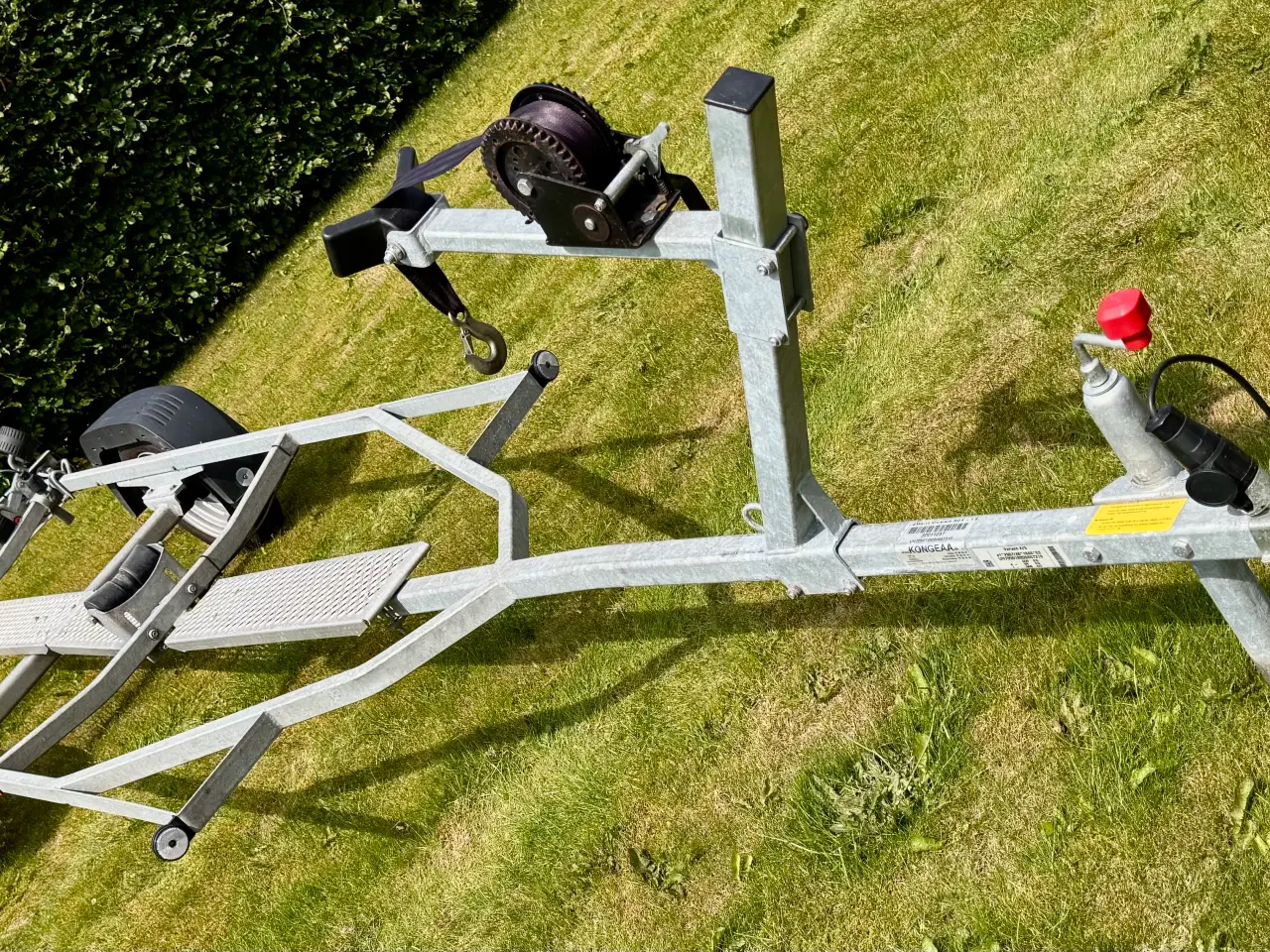 Billede 4 - Variant bådtrailer med plade som ny max kørt 500km