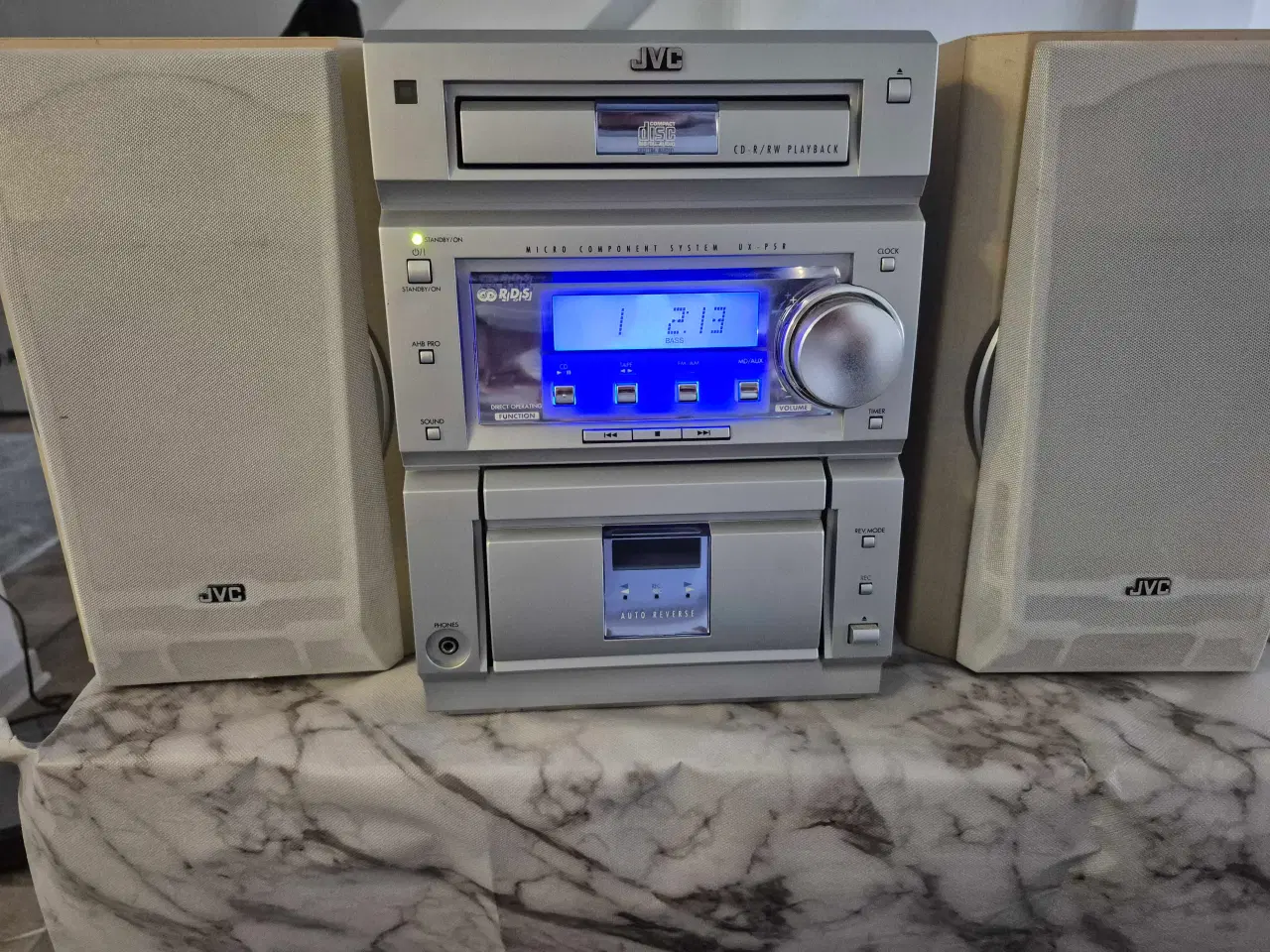 Billede 2 - JVC Micro Komponentsystem UX-P5R med CD, Kassette 