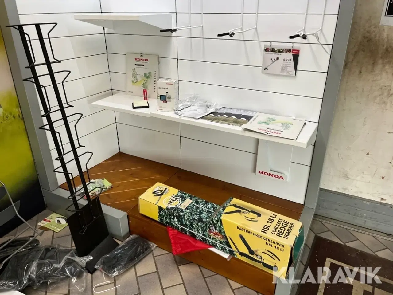 Billede 4 - Display/udstilling reol 4 display