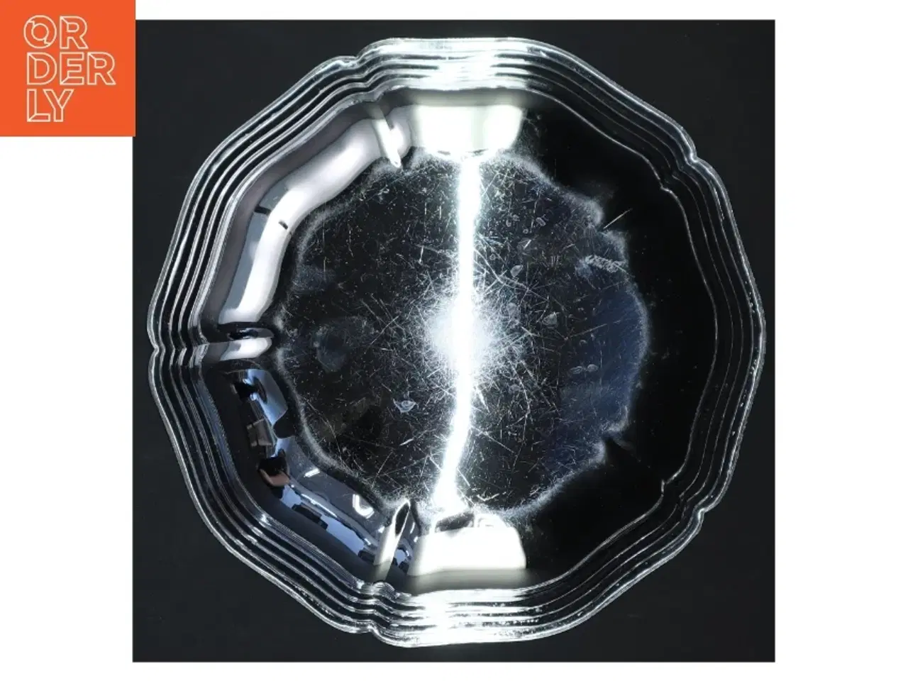 Billede 2 - Metal skål (str. 21x3 cm)