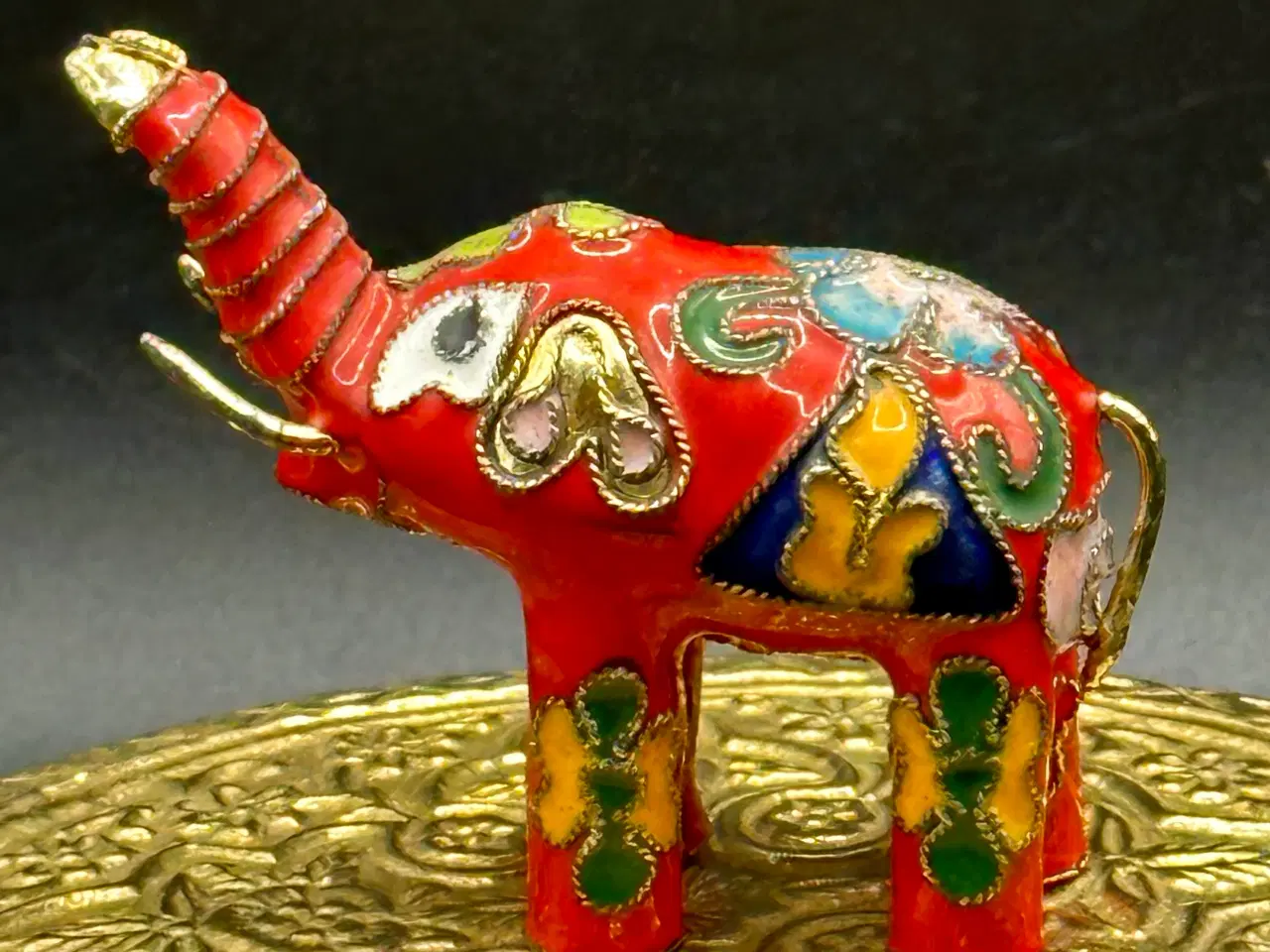 Billede 10 - Ældre miniature elefantfigurer sælges.Læs det hele