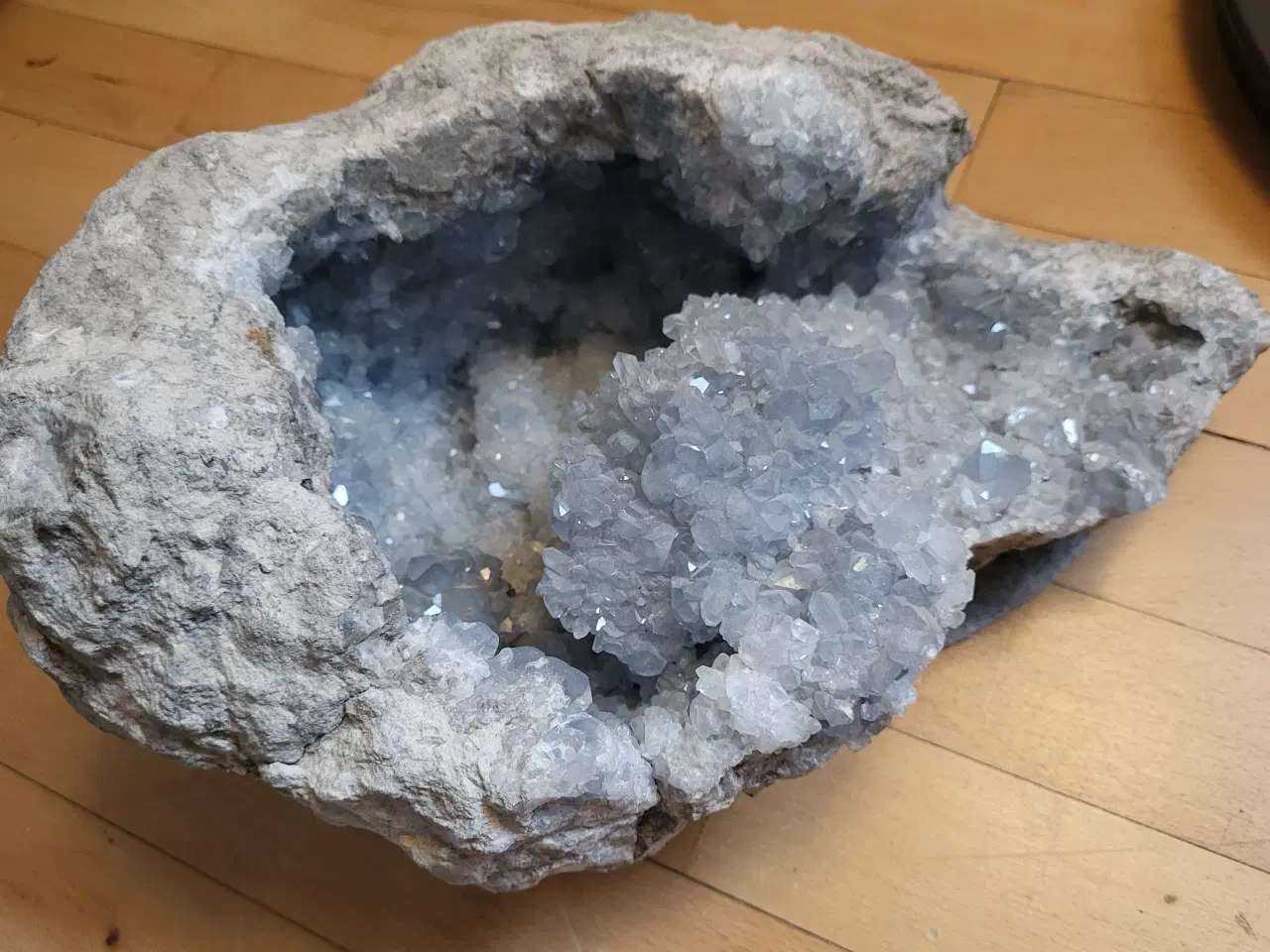 Billede 5 - KUN 1499 kr for 8,4 kg CELESTIT GEODE