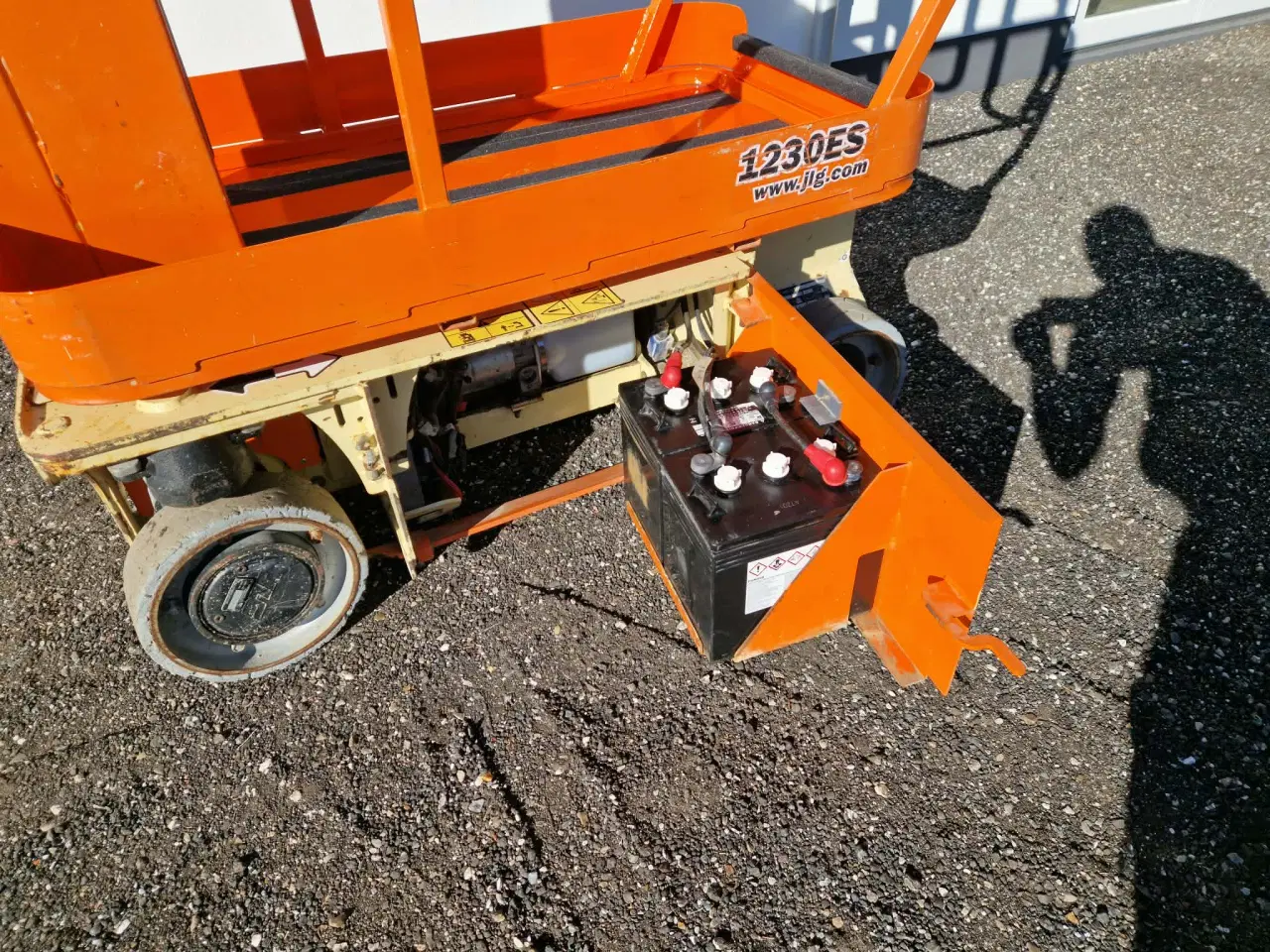 Billede 9 - Jlg 1230 es 325 timer lige lavet eftersyn