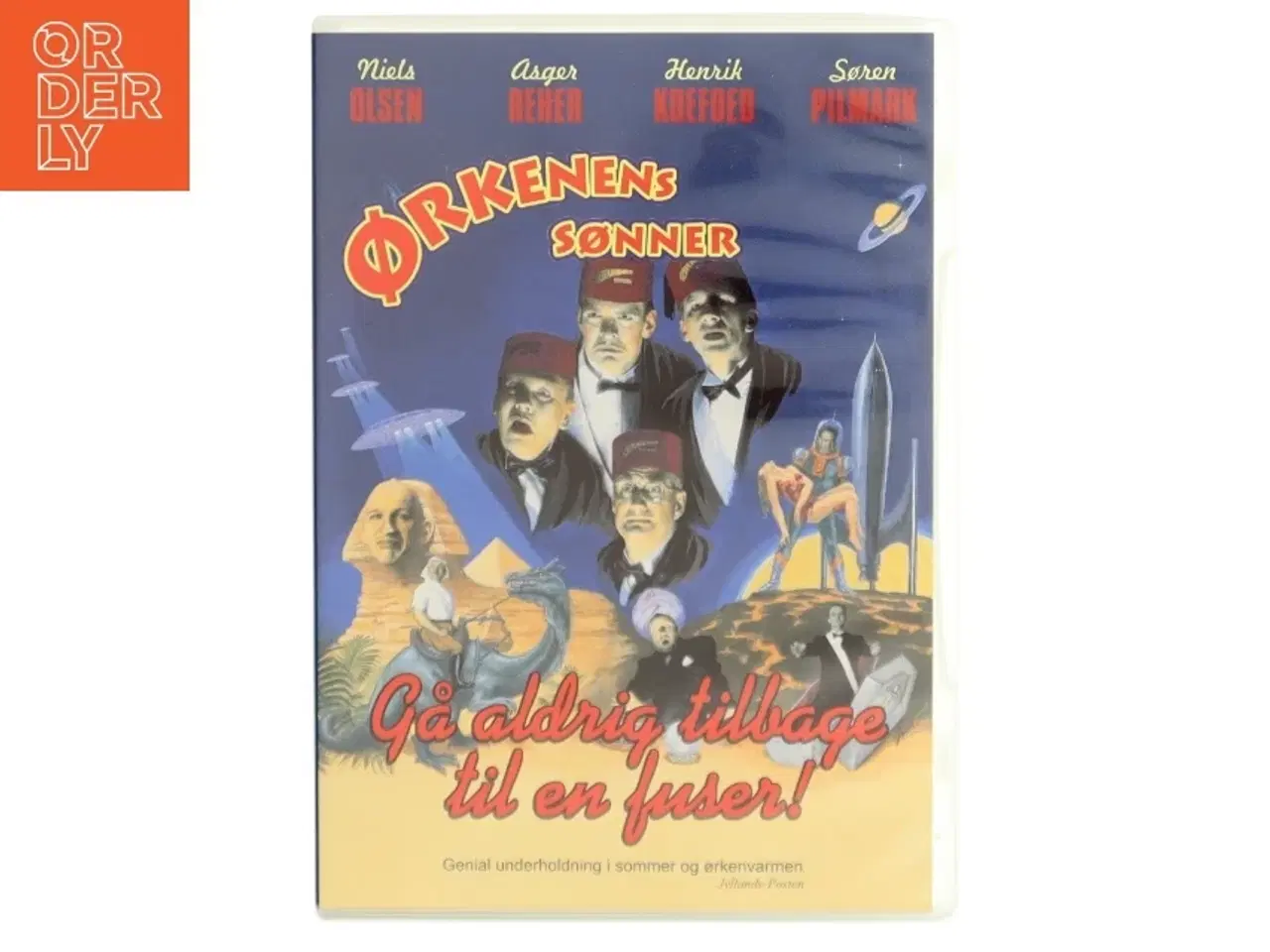 Billede 1 - Gå Aldrig Tilbage til en Fuser med Niels Olsen (DVD)