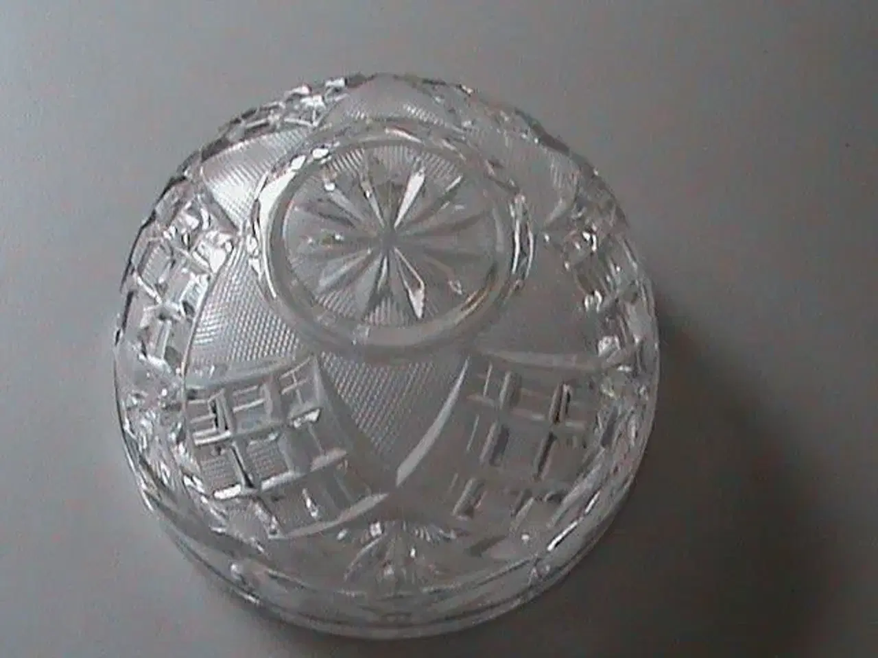 Billede 2 - Klar krystal skål
