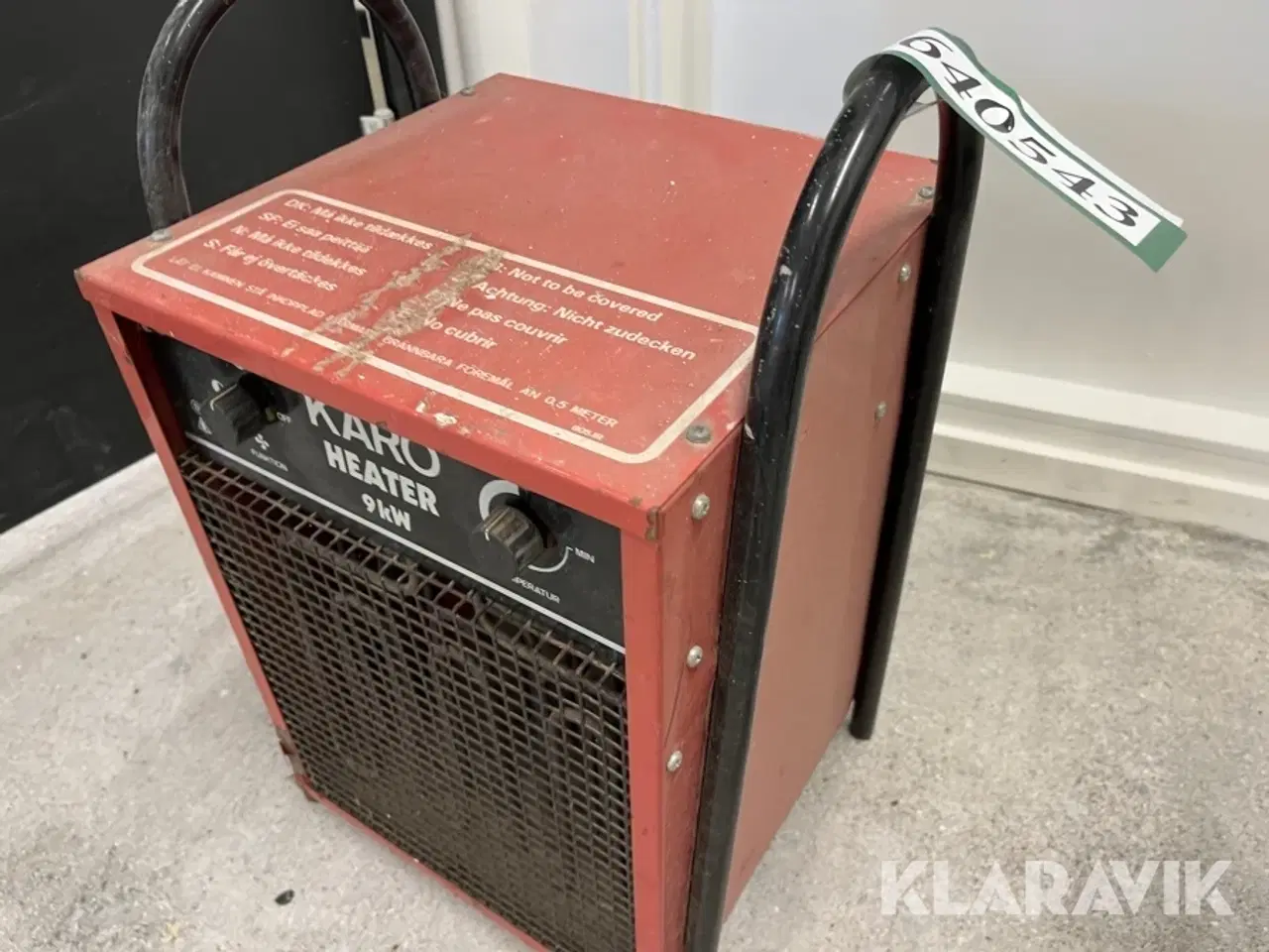 Billede 4 - Varmeblæsere Karo/Thermo/Trotec 9/40/30kw 3styk