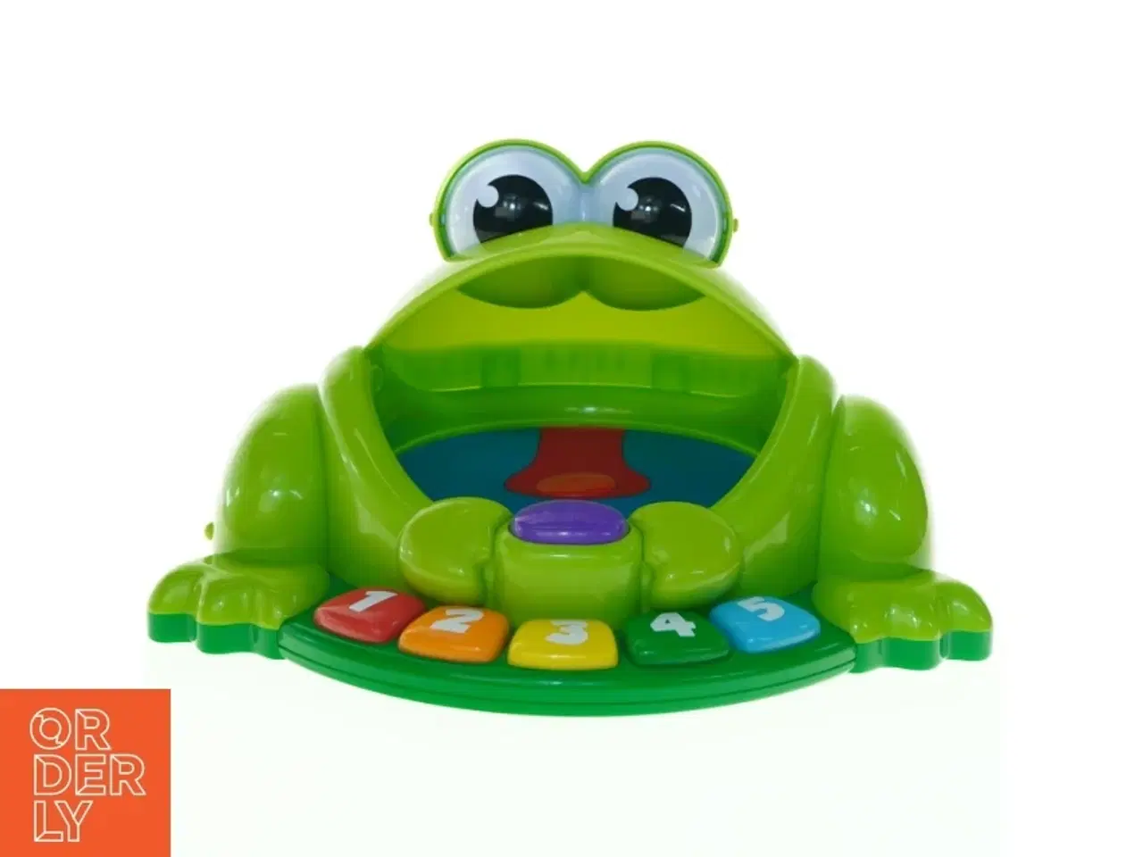 Billede 1 - Fisher-Price Baby Musikalsk Frø Aktivitetslegetøj (str. 31 x 20 cm)