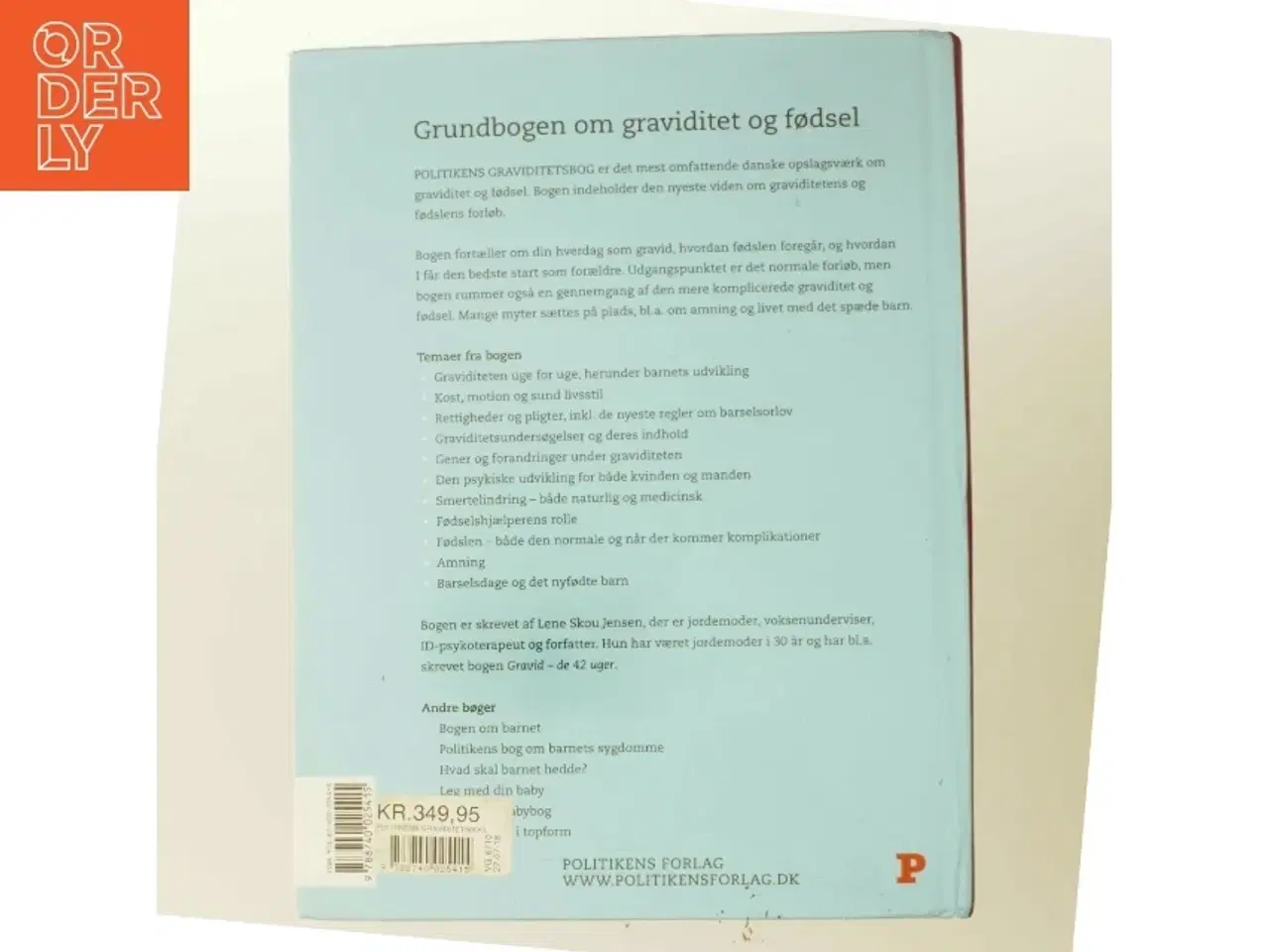 Billede 3 - Politikens graviditetsbog af Lene Skou Jensen (Bog)