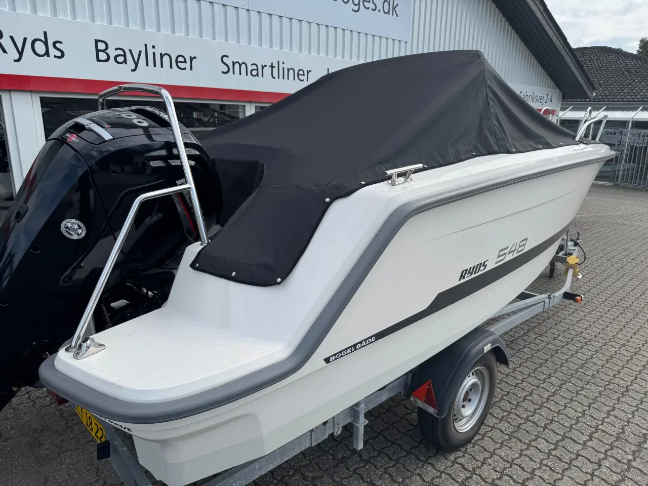 Billede 13 - 548VI Sport X-Line med 100 hk Mercury-EFI 4 takt 2,1L og 1300 kg Brenderup bådtrailer