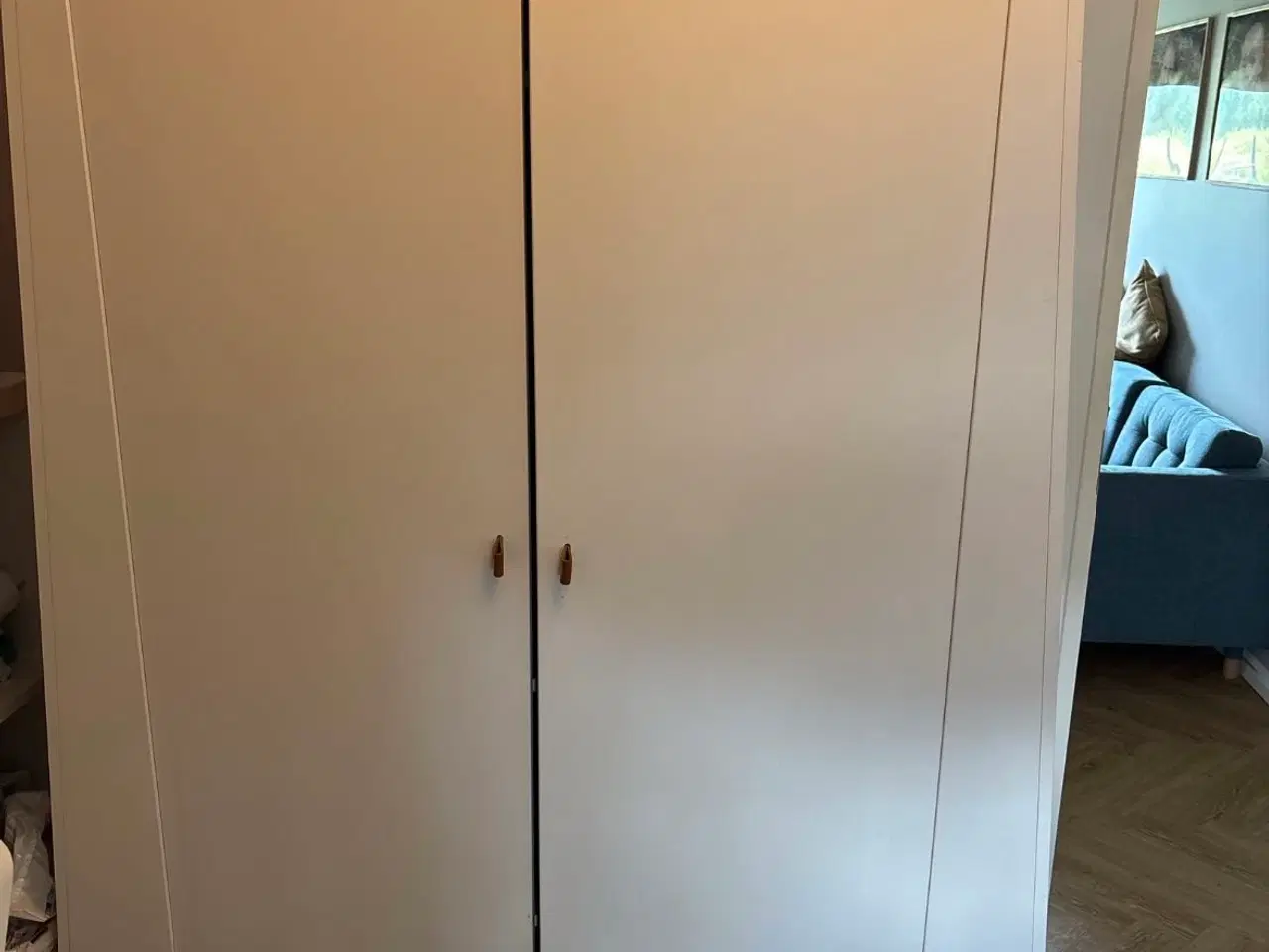 Billede 1 - Leander Luna Garderobeskab, stor, Hvid