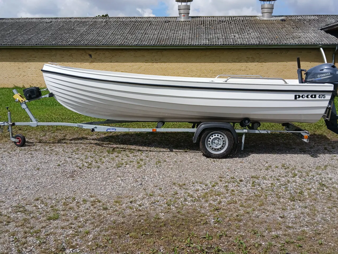 Billede 1 - Poca 475, velholdt båd, med trailer, med ny motor.