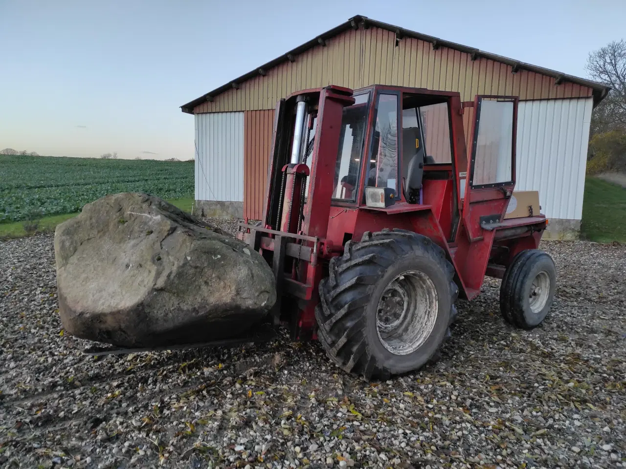 Billede 11 - Manitou truck/byggelift med mandskabskurv