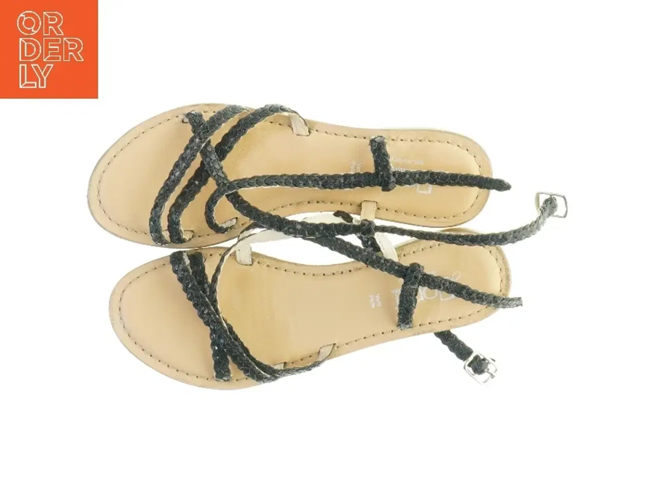 Billede 6 - Flettede sandaler fra Florali (str. 38 )