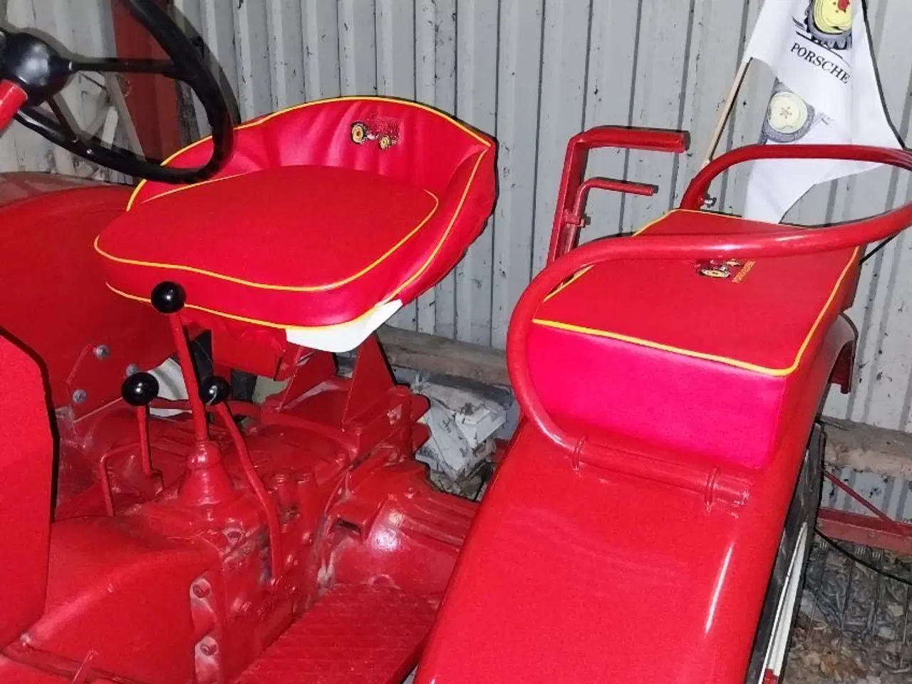 Billede 12 - Sædeovertræk. Julegaven til Veterantraktor 