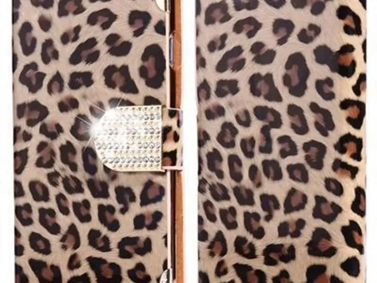 Billede 3 - Leopard flip cover iPhone 5 6 6s SE 2020 7 8 7+ 8+