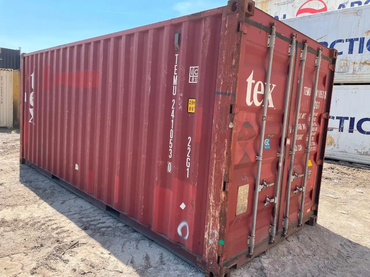 Billede 7 - 20 fods Container- ID: TEMU 241053-0