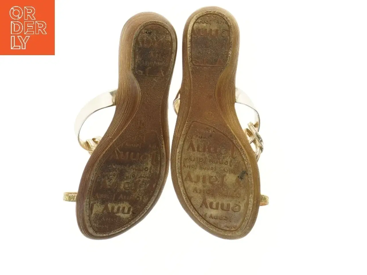 Billede 5 - Sandaler i guld, str. 39 fra Jenny Fairy (str. 39 )