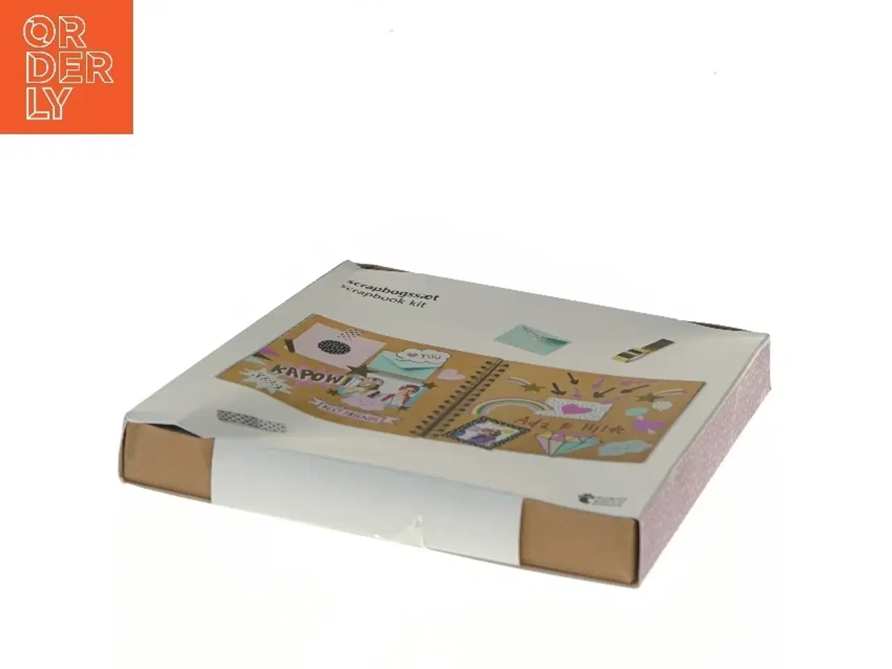 Billede 3 - Scrapbogssæt fra Tiger (str. 22x22x3 cm)