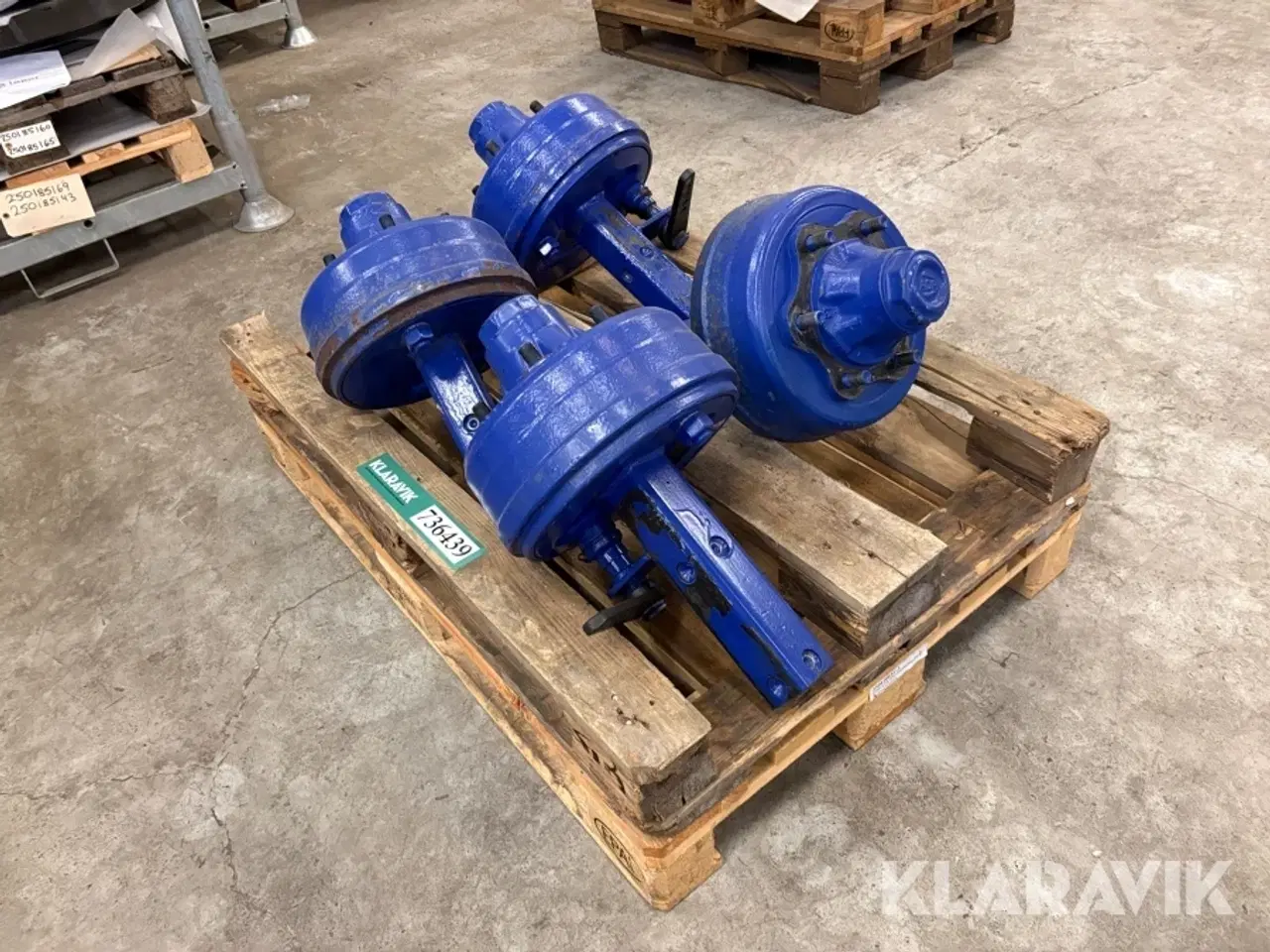 Billede 1 - Stubaksler ADR 4 styk med bremsearm