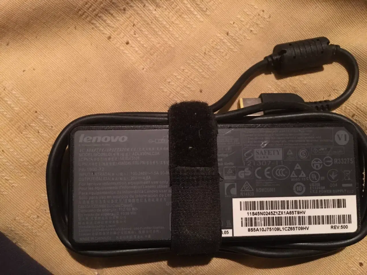 Billede 1 - Original Lenovo ADLX90NLC3A AC/DC Adapter 20V 4.5A