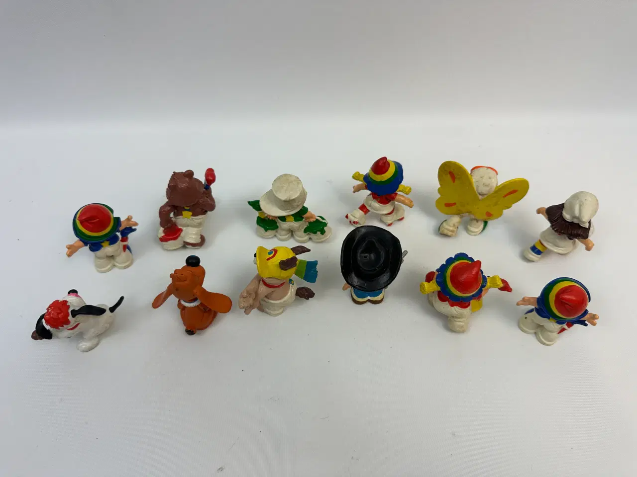 Billede 9 - 12 stk. retro figurer  Rainbow Kids (1980/81)
