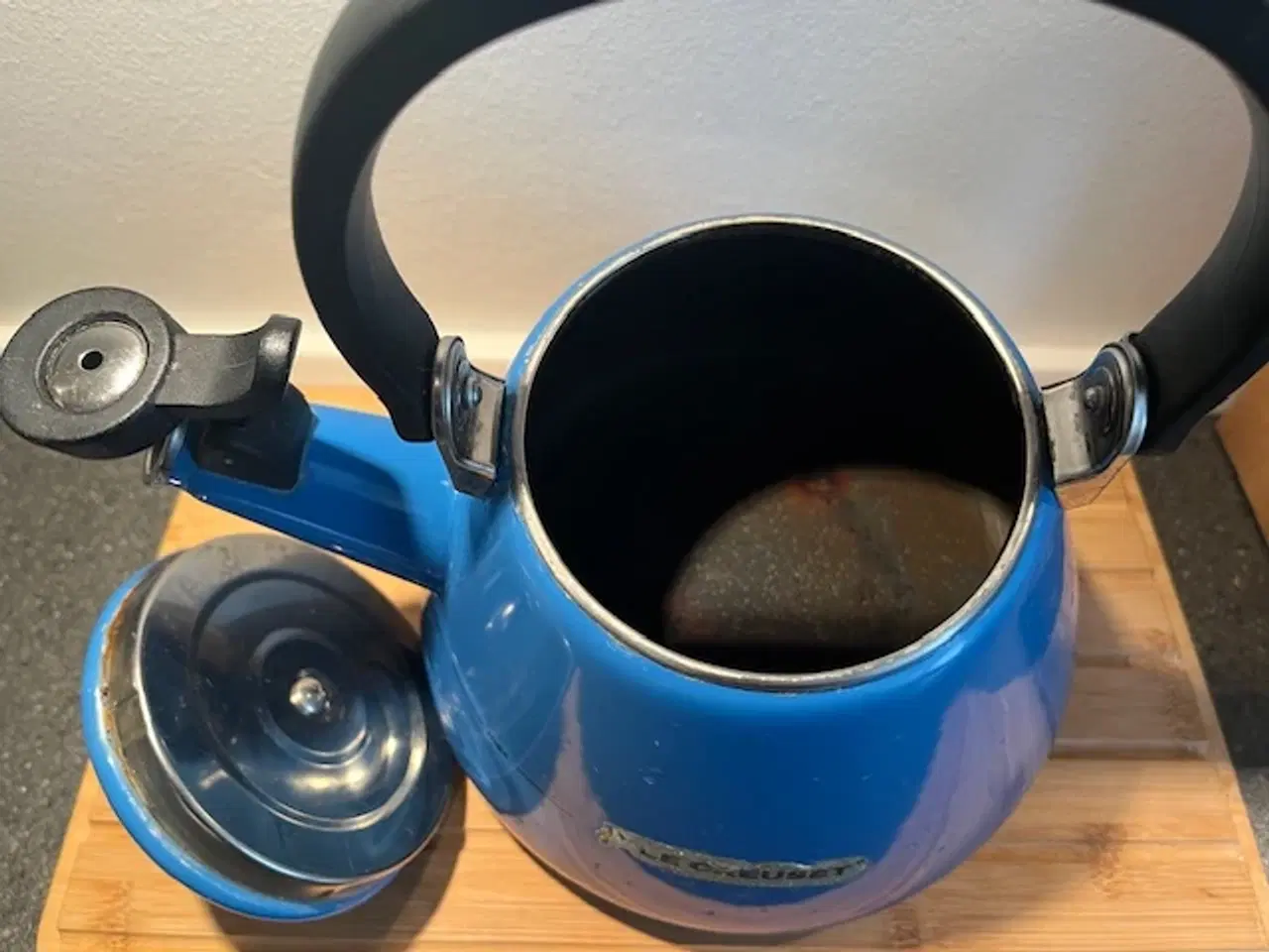 Billede 6 - Le Creuset kedel blå emaljeret stål