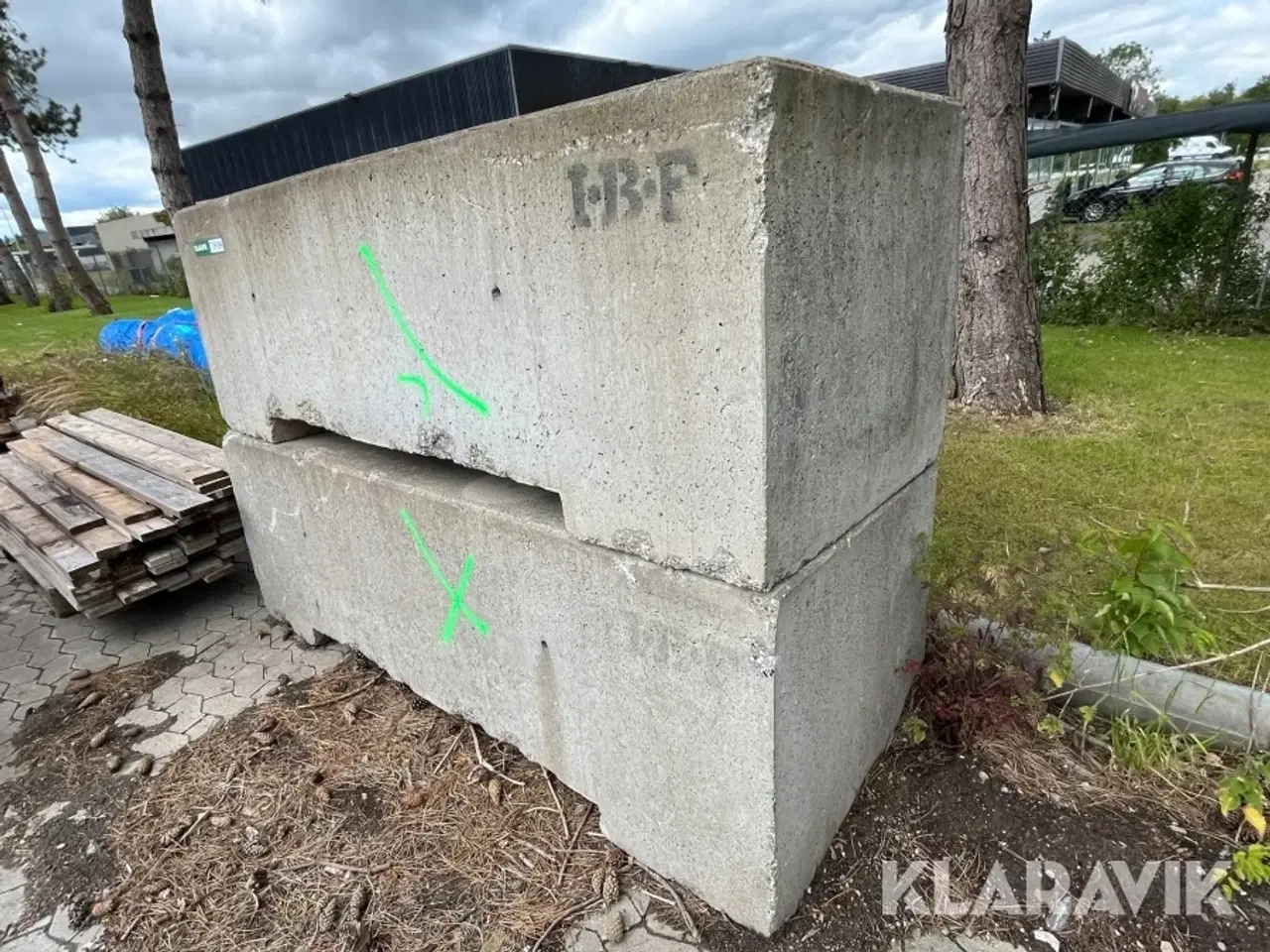 Billede 2 - Betonklodser - 2 styk