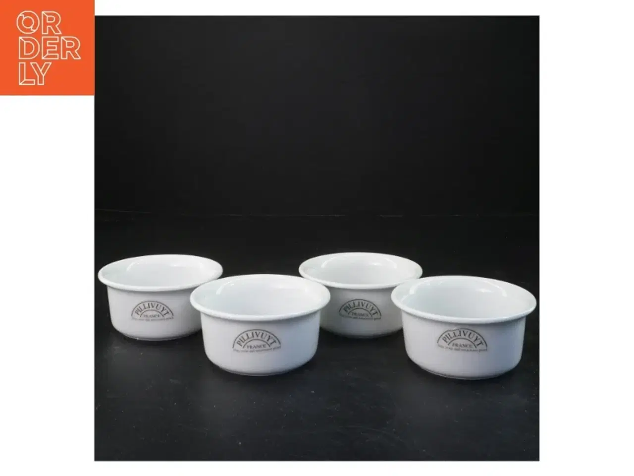 Billede 1 - Små porcelænsskåle fra Pillivuyt (str. 10x4,5 cm)