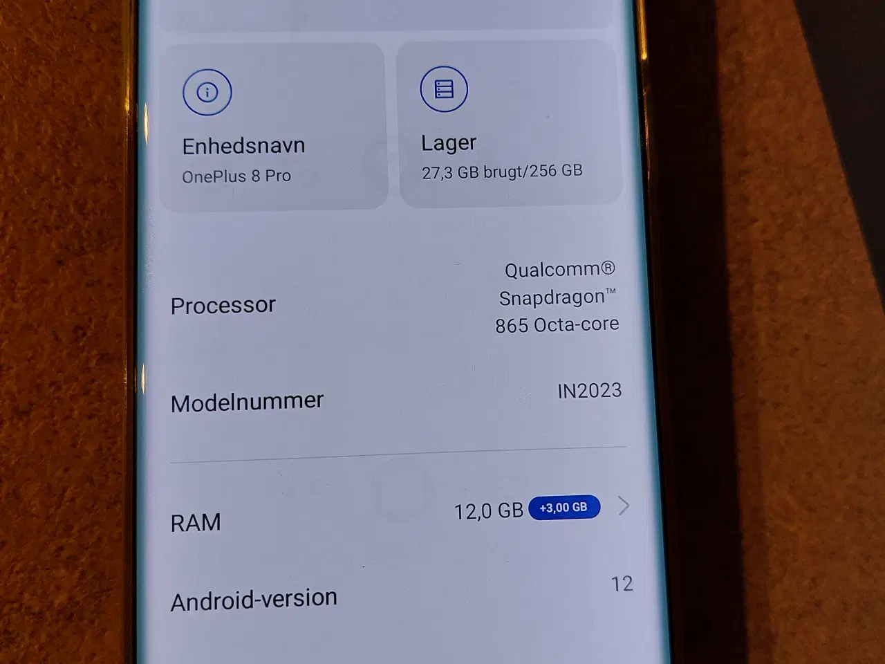 Billede 2 - ONEPLUS 8 PRO 256 GB