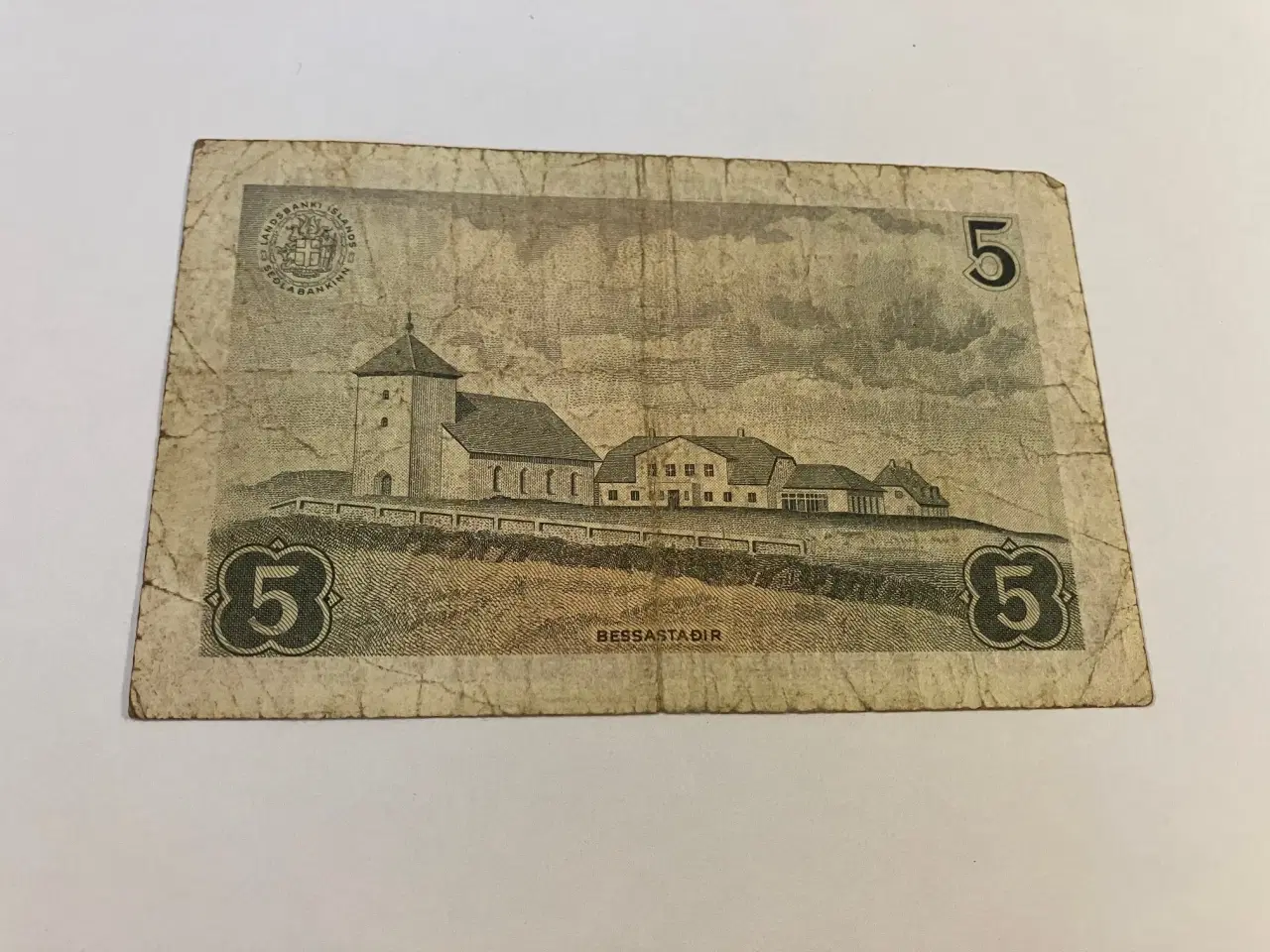 Billede 2 - 5 Kronur Island 1957