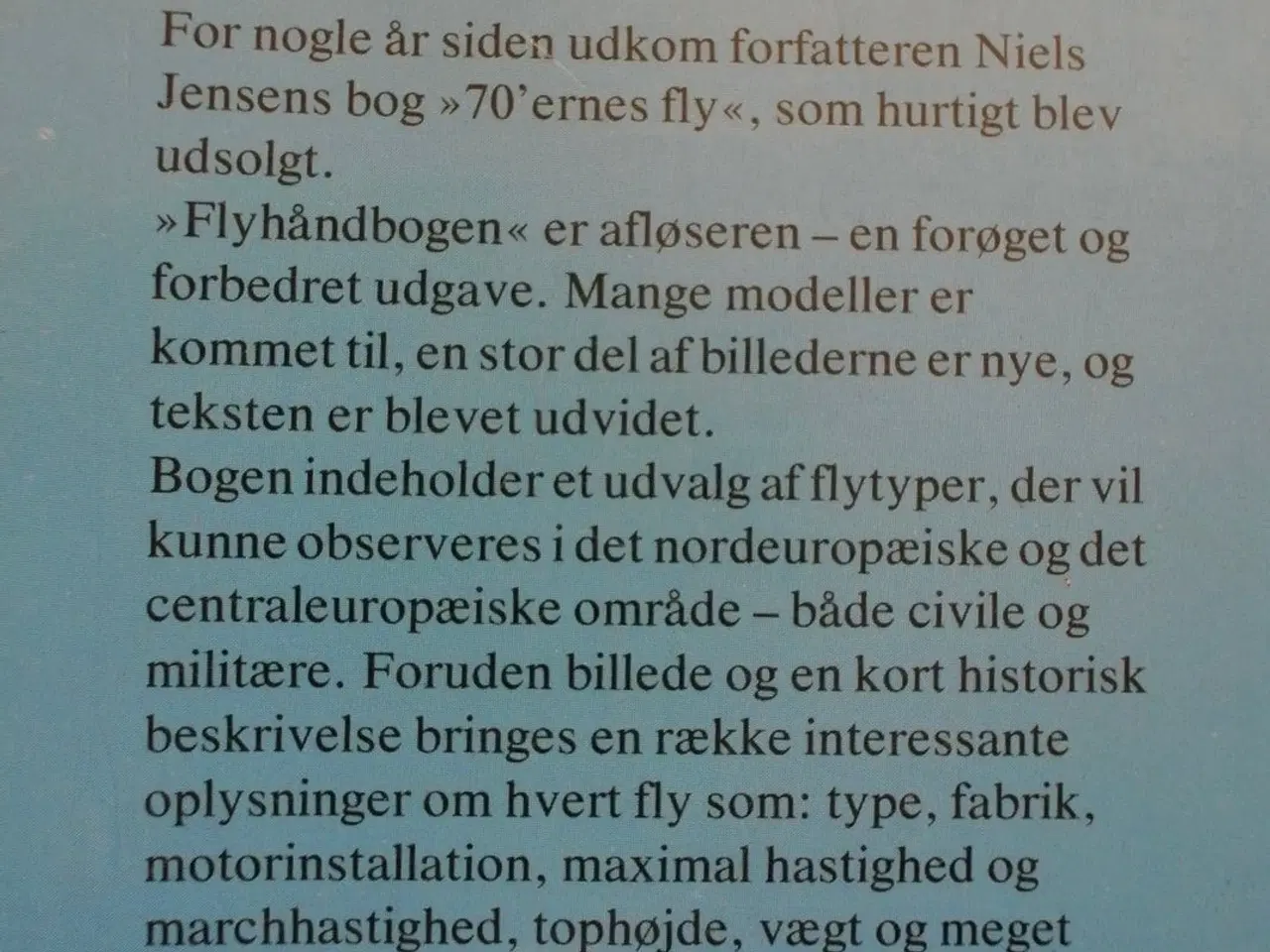 Billede 3 - flyhåndbogen, af niels jensen, emne: flyvemaskiner