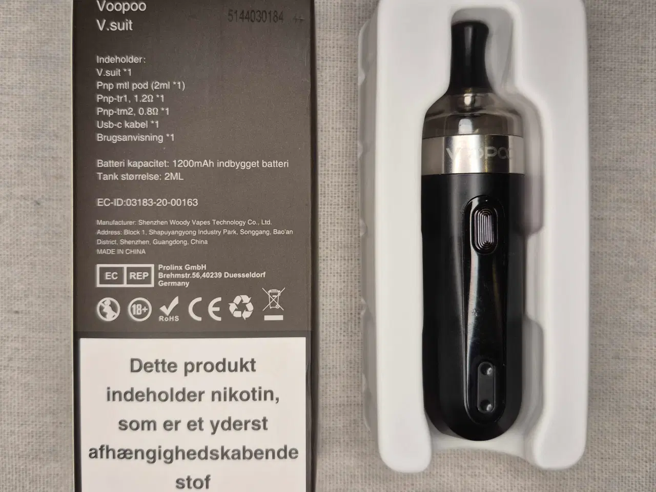 Billede 9 - VooPoo V-Suit E-cigaret