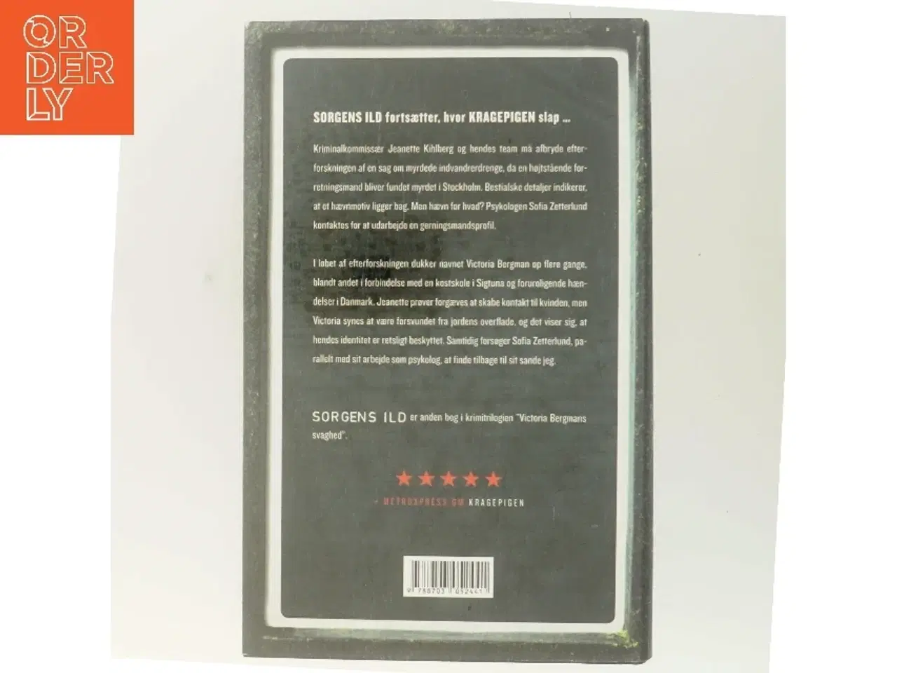 Billede 3 - Sorgens ild af Eriksson & Sundquist (Bog)