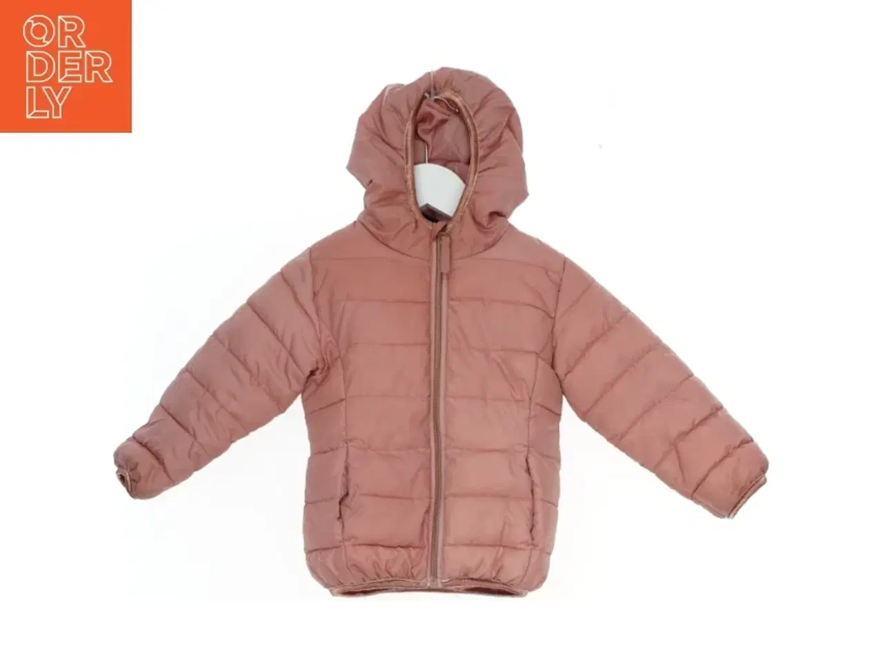 Billede 1 - Lyserød jakke med hætte (str. 92)