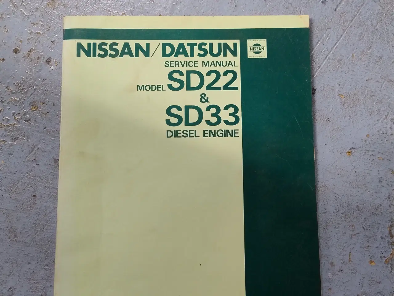 Billede 1 - Service Manual til Nissan Pick Up / King Cab