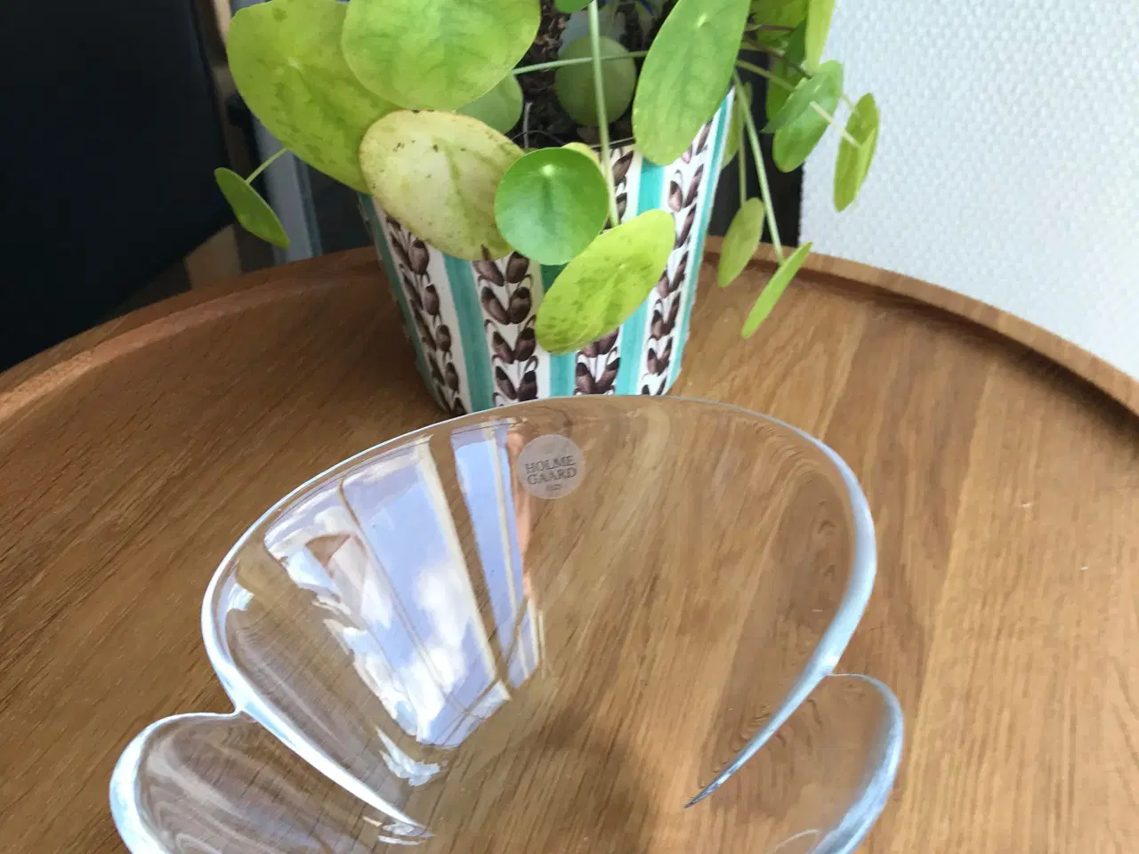 Billede 2 - Holmegaard skål i klar glas