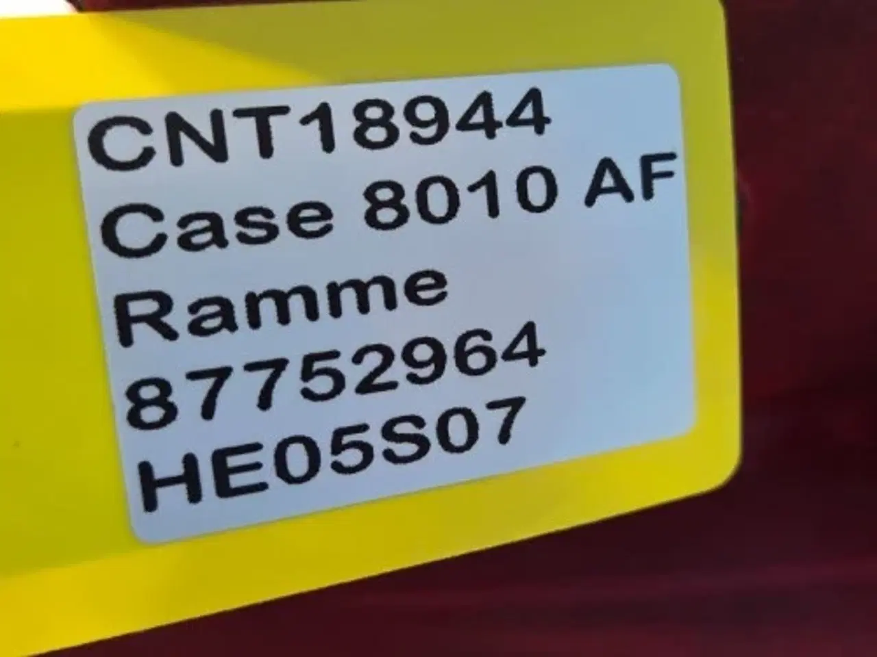 Billede 17 - Case 8010 Ramme 87752964