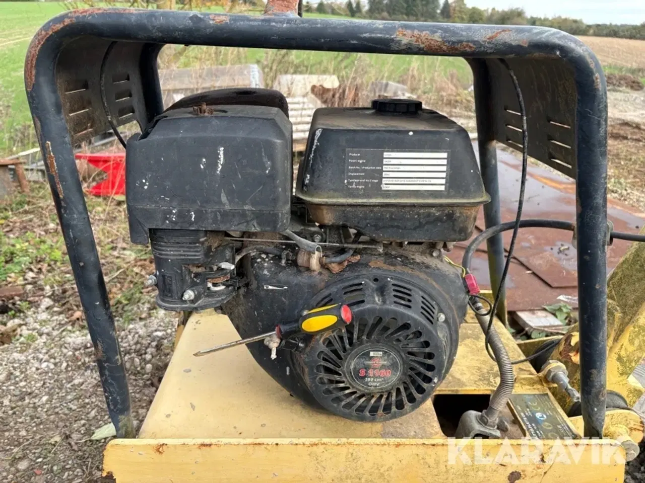 Billede 11 - Pladevibrator Güde Rüttelplatte GRP 260