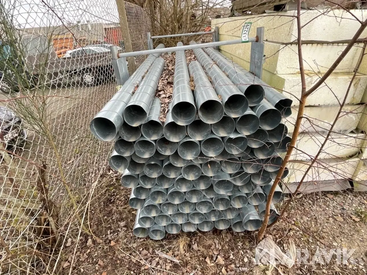 Billede 3 - Ventilationsrør med bøjninger 80 styk