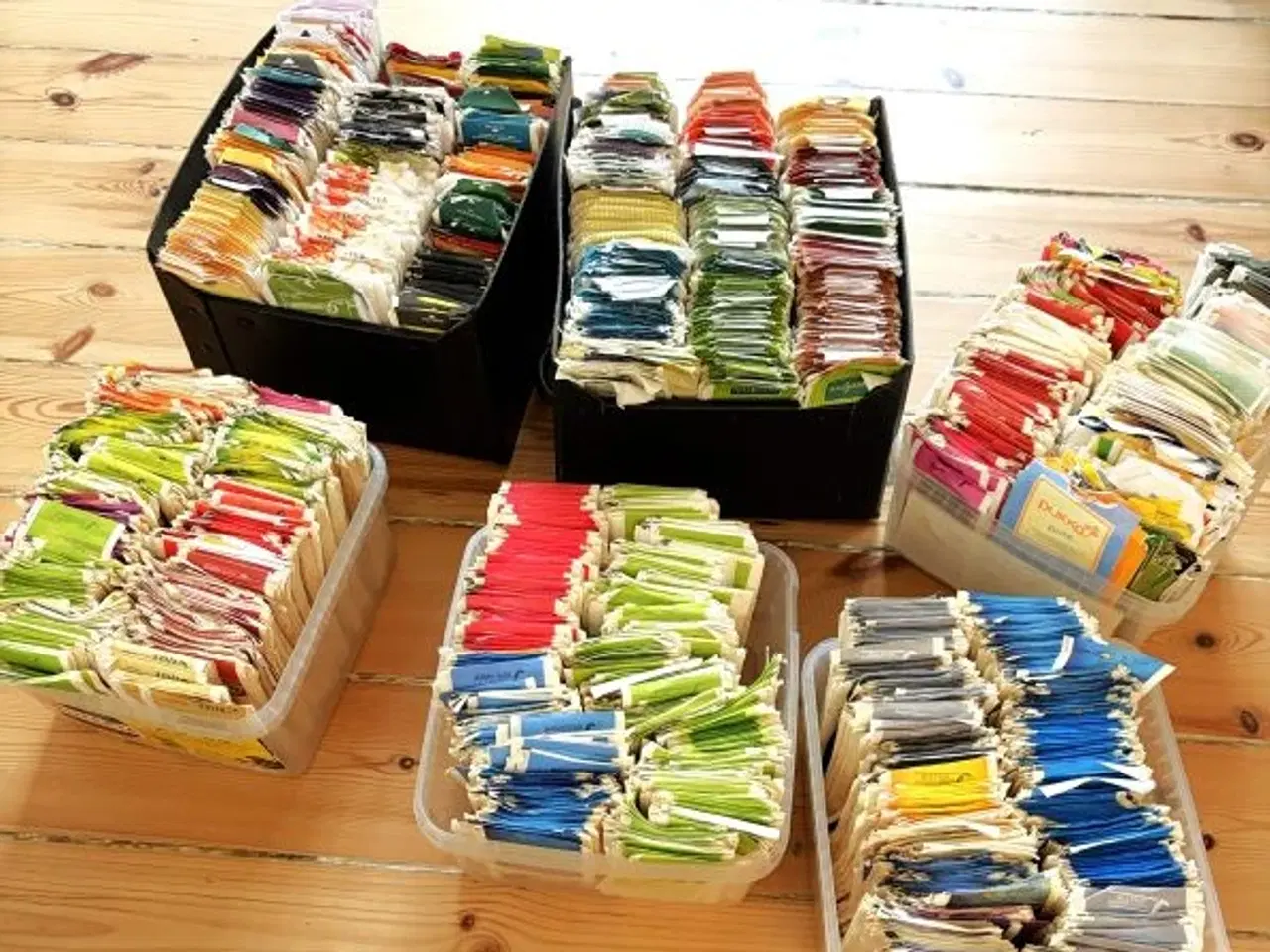 Billede 1 - Te-papir - Papiret omkring posete