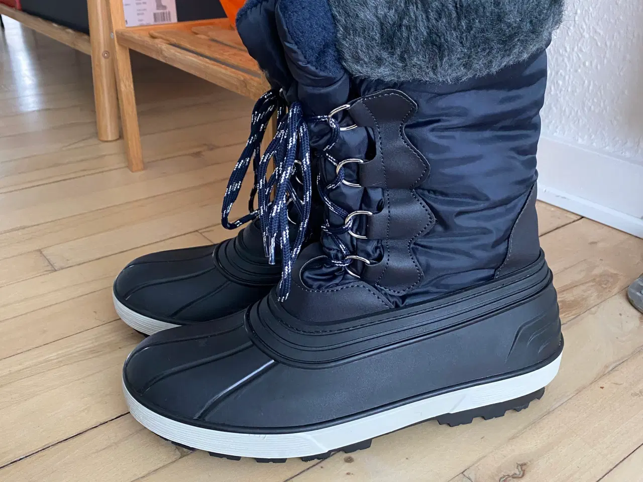 Billede 2 - Foret gummistøvle brugt 1 gang