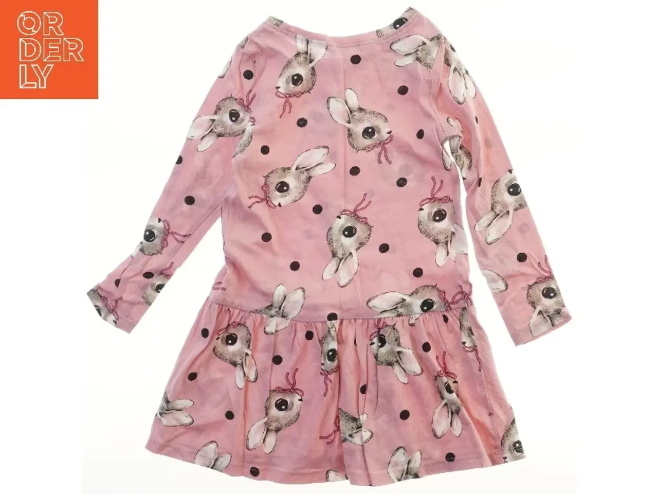 Billede 2 - Børnekjole med kaninprint fra H&M (str. 104)