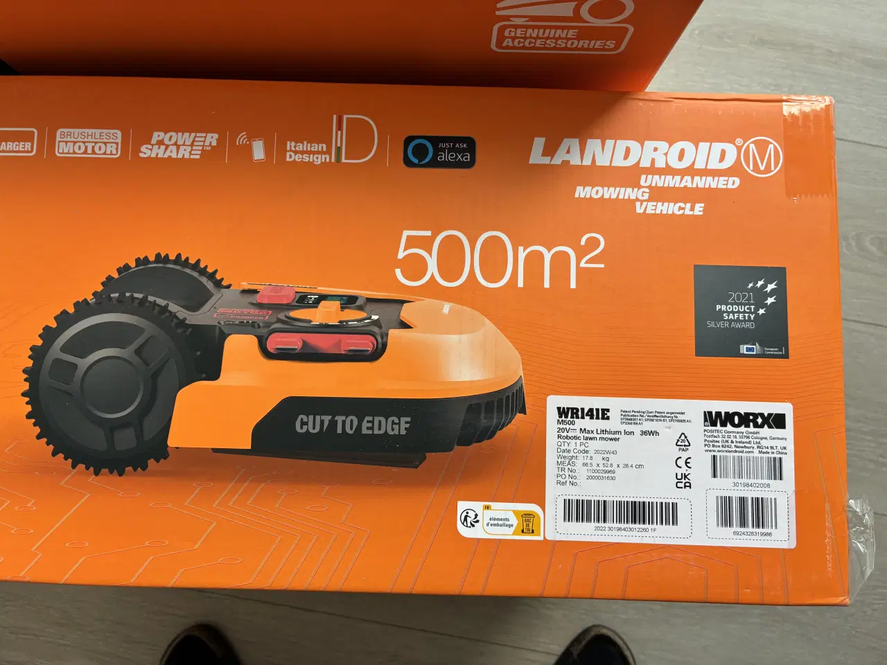 Billede 3 - Ny Worx robot m. garage SPAR 1700 kr