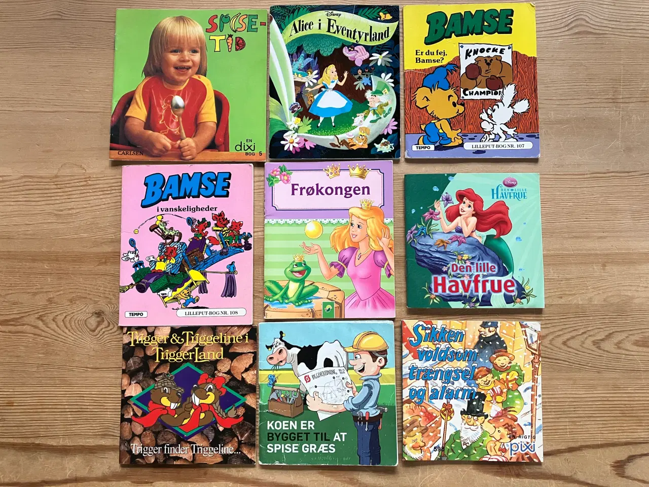 Billede 2 - 7 x 9 børnebøger, Lilleput, Disney m.m.