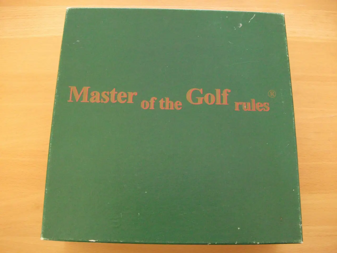 Billede 1 - Brætspil: Master of the golf rules
