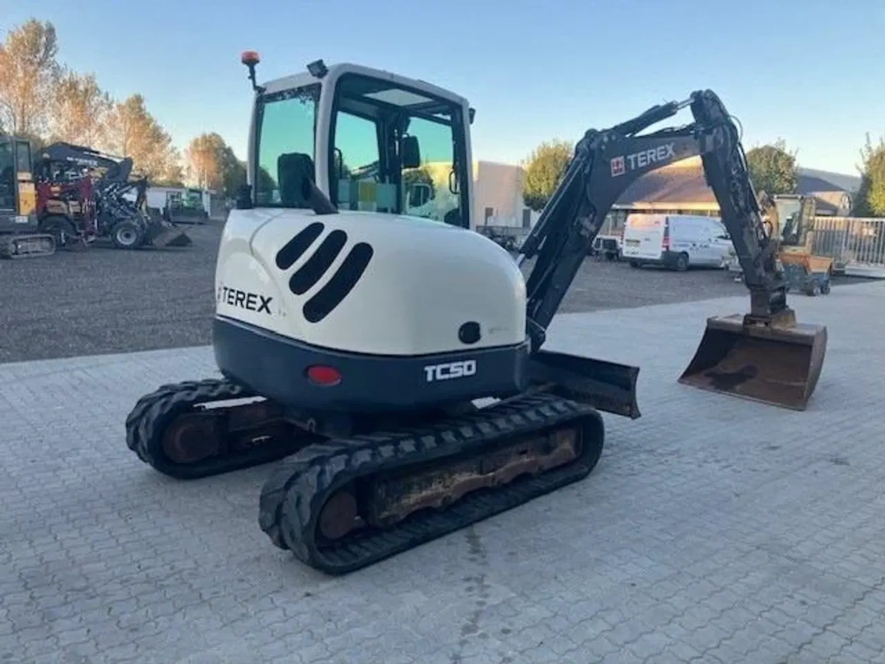 Billede 1 - Terex TC50 powertilt centralsmørring